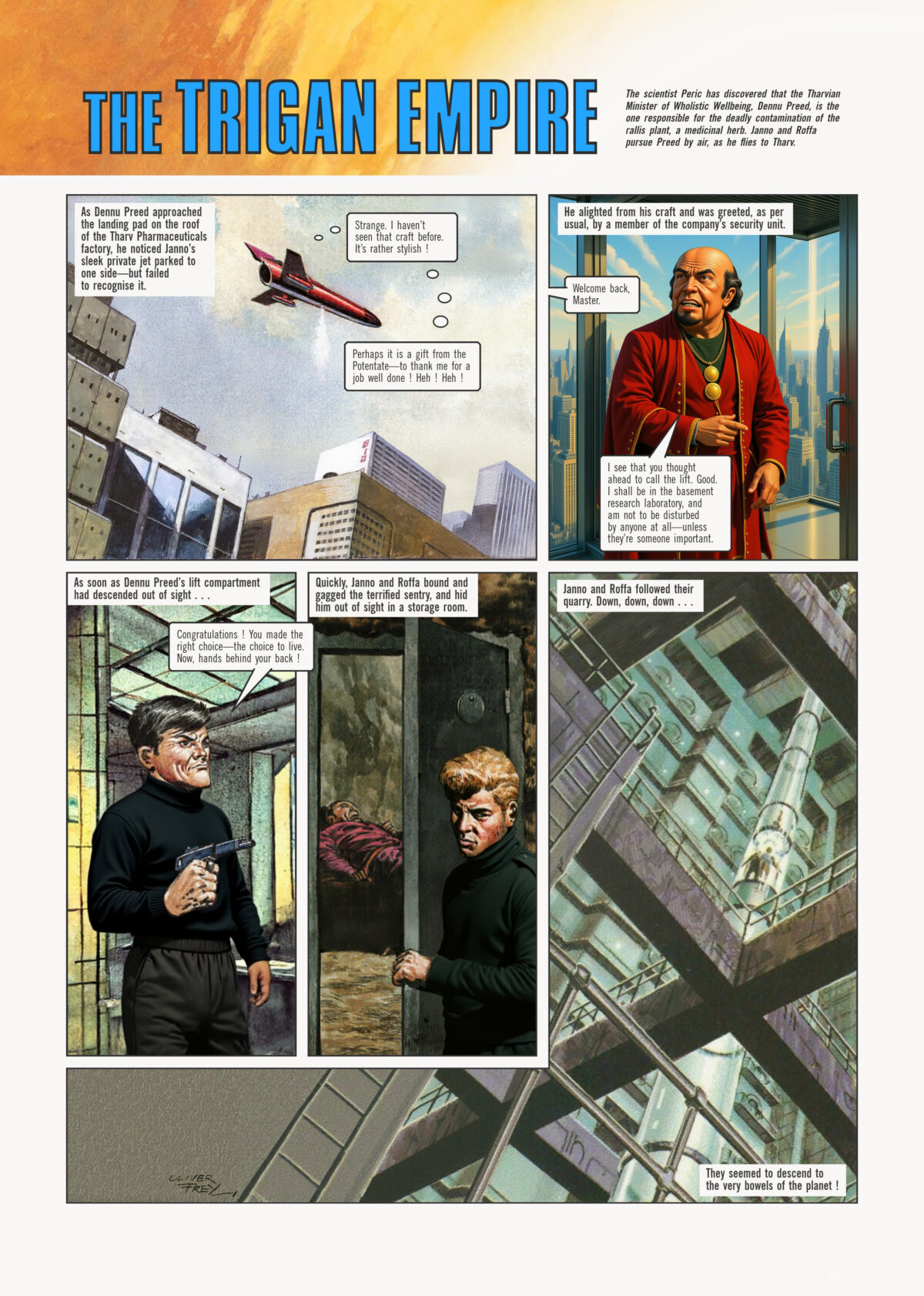 The Trigan Empire The Poisoned Rallis